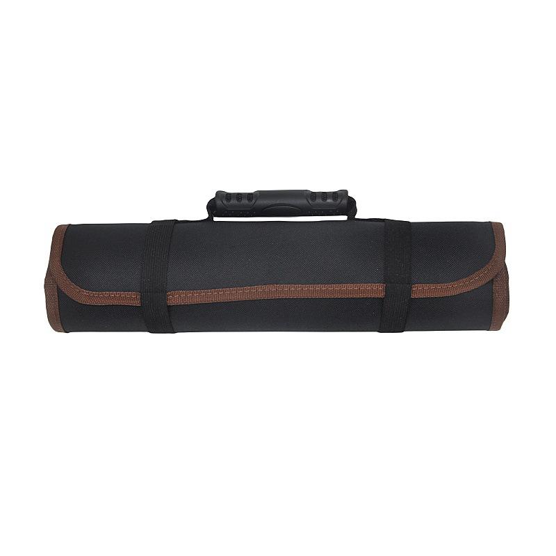 Large Wrench Roll Up Tool Roll Pouch Bag with 22 Pockets, Waterproof Canvas Wrench Roll Organizer Bag for Craftwork Electrician