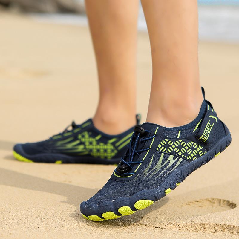 Summer new breathable outdoor quick-drying creek shoes men's lightweight wading shoes couple swimming beach shoes women