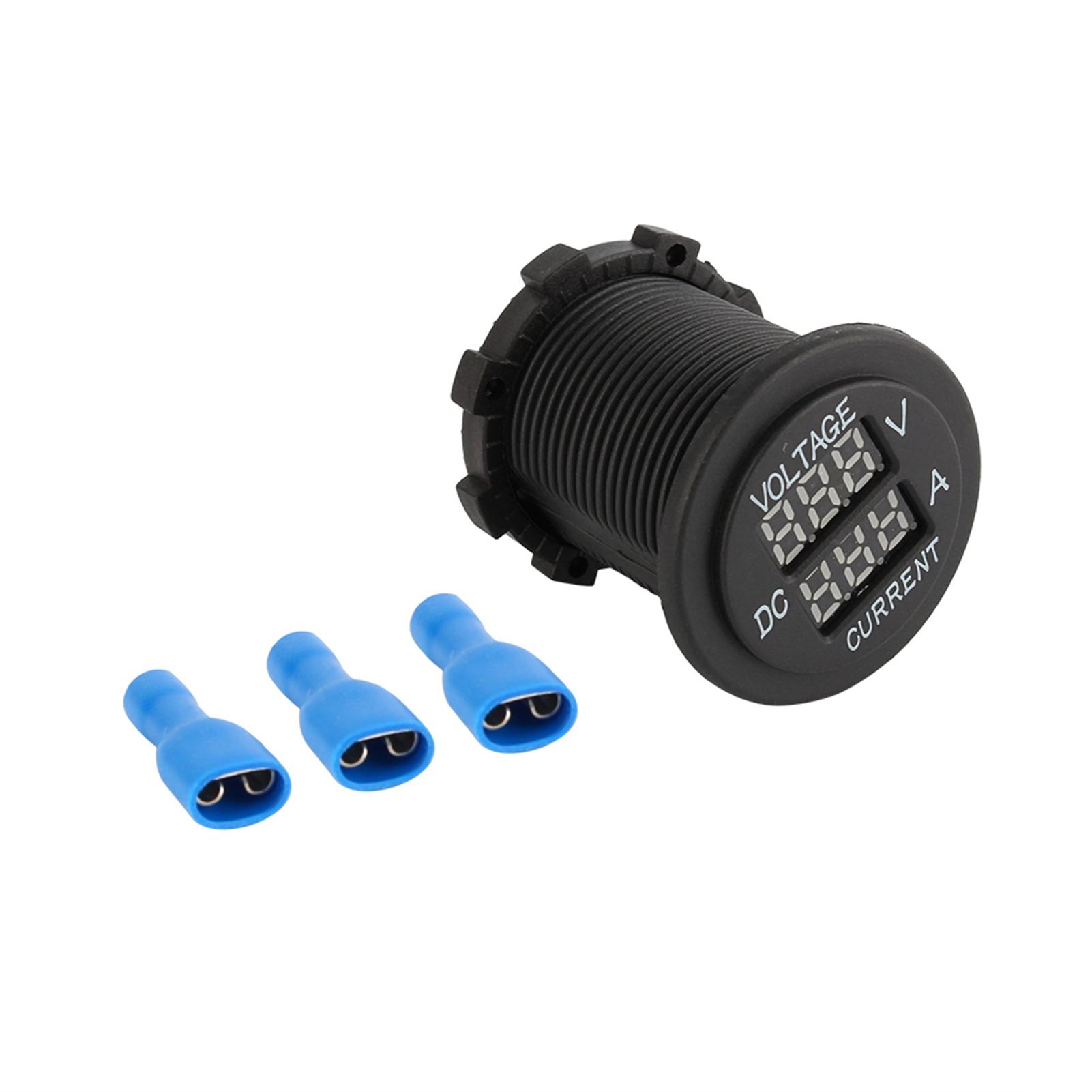 

Car Motorcycle DC 1224V Dual LED Digital Voltmeter Ammeter Amp Volt Meter Guage