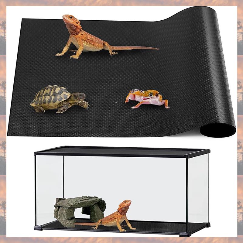 

2025 Trend Reptile Mat,Reptile Terrarium Substrate Liner For Leopard Gecko, Lizard,Snake,Tortoise,Reptile Flooring