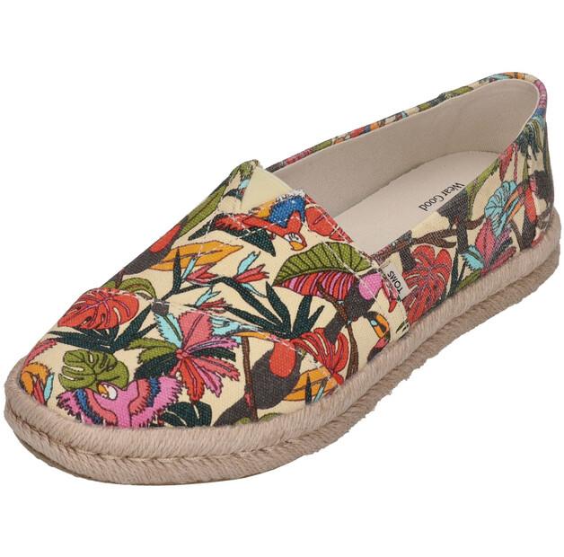 Женская обувь TOMS Shoes Alpargata rope 2 0 10021889 licht-mandel mehrfarbig