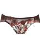 Shorts Bra Pair with BXB490 Soft and Stretchy PXB190 BR L (Wacoal) [Ribbon Long-lasting Fit] Low-rise, (back)