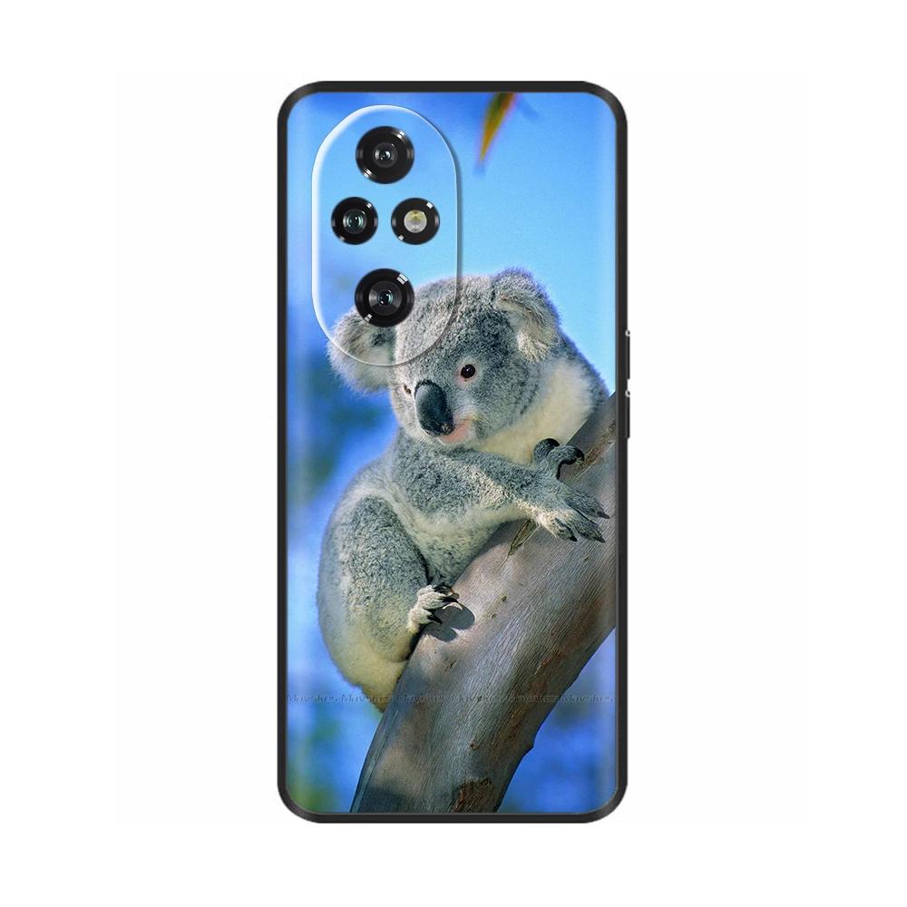 Für Honor 200 Pro Hülle Niedlich Weich Silikon TPU Coque Funda für Honor 200 Pro honor200 Handyhülle Schwarz Capas Für Honor 200 Lite