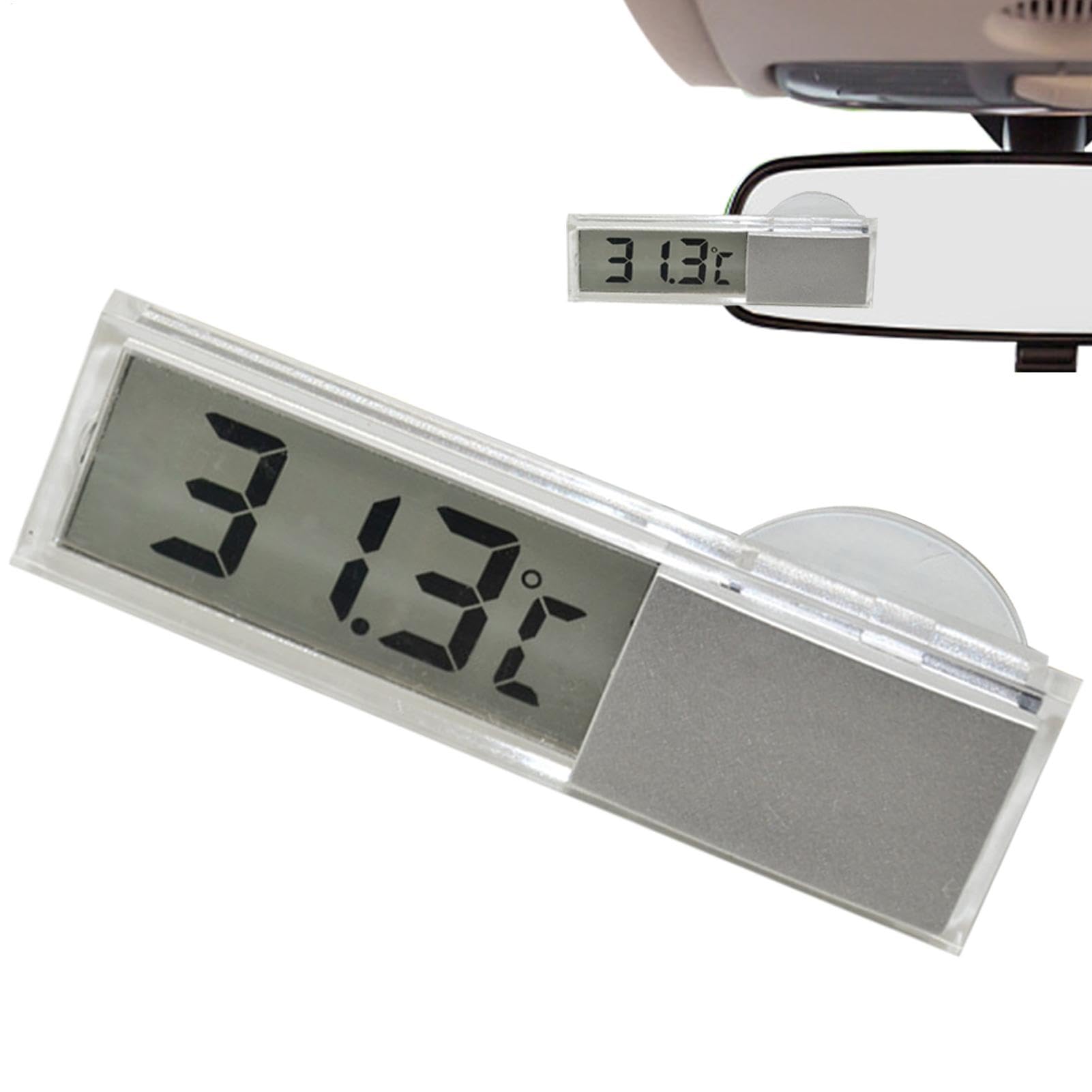 

Car Dashboard Digital Clock, Car Digital Clock | Digital Watch Dashboard with Suction Clock, Please refer to the description