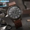 Top Brand New Men's Quartz Watch Sport Retro Fashion Trendy Belt Quartz Watch Student Watch