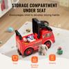 VEVOR Ride On Push Car Kids Ride On Car with Music Steering Wheel & Under Seat Storage for Toddlers Ages 1-3 Ride Racer