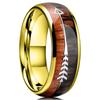Trendy 8mm Black Tungsten Wedding Stainless Steel Rings For Men Inlay Colorful Abalone Shell Ring Men Wedding Band Jewelry