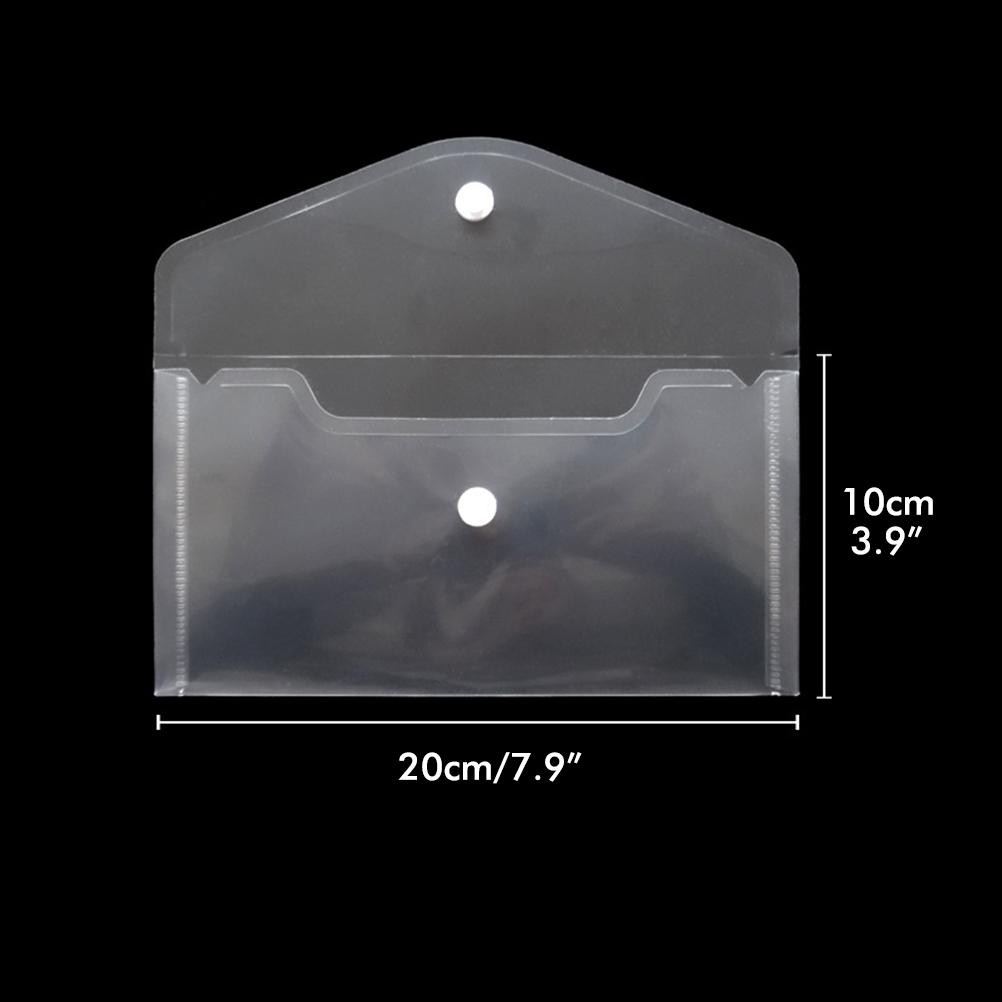 10PCS Face Cover Storage Bag Plastic Case Holder Face Cover Clip for Kids Teens Adults