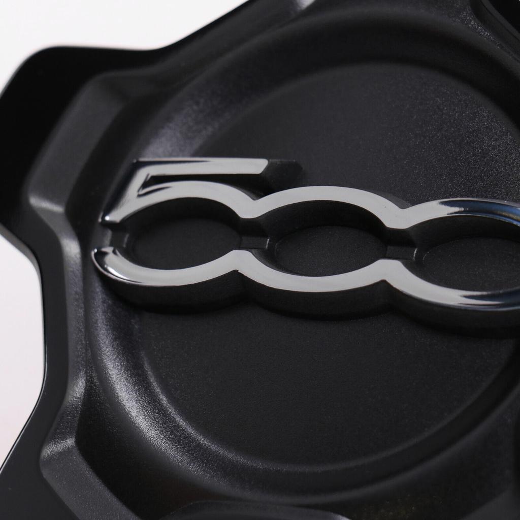 1/2/4 Pezzi Copricerchio Argento da 16 pollici con Anello per Cerchi Fiat 500x Set Tappi Centrali Mozzo Tappo Coprimozzo Ruota Sostituzione 735626312