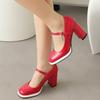 High Heels Pumps Shoes Woman Elegant 2025 Ankle Straps Black Red Nude Gray Women's Heeled Office Party Wedding Shoes Ladies