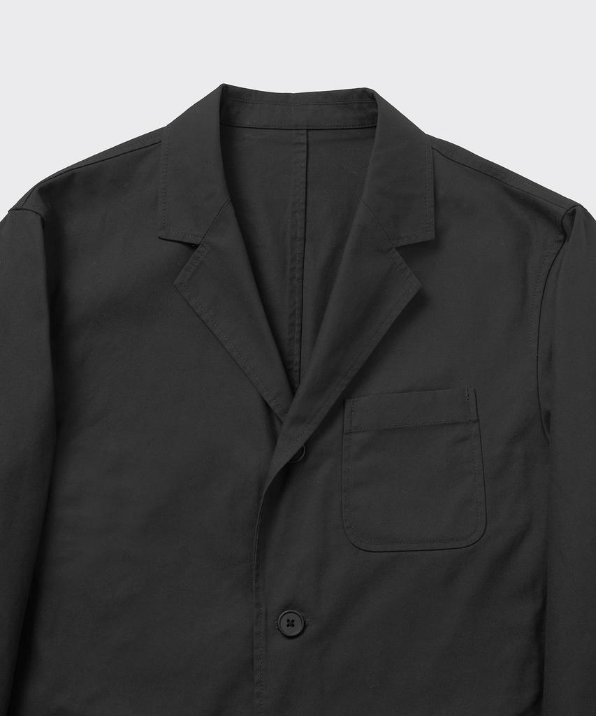 Musinsa Standard [City Workers] Cotton Blazer [Dark Gray]