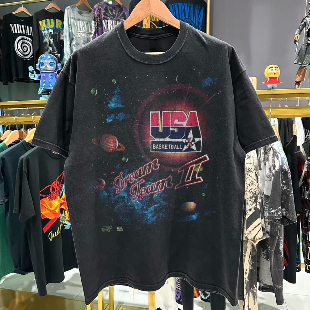 Dream Team 2 Rare Black T-Shirt S 3XL