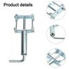 For RV Fifth Wheel Landing Gear Quick Release Pull Pins Heavy Duty Spring Loaded Design Easy Height Adjustment Zinc Finish