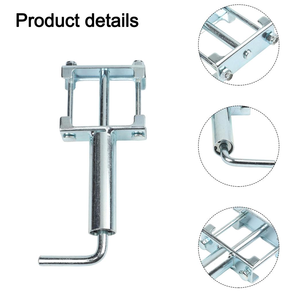 For RV Fifth Wheel Landing Gear Quick Release Pull Pins Heavy Duty Spring Loaded Design Easy Height Adjustment Zinc Finish