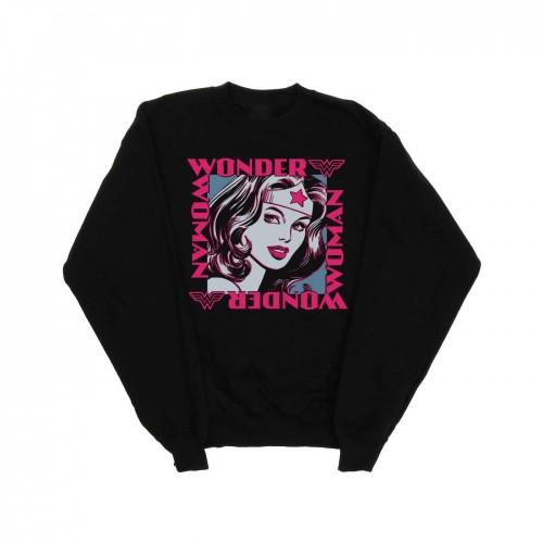 DC Comics Womens/Ladies Wonder Woman Framed Goddess Sweatshirt