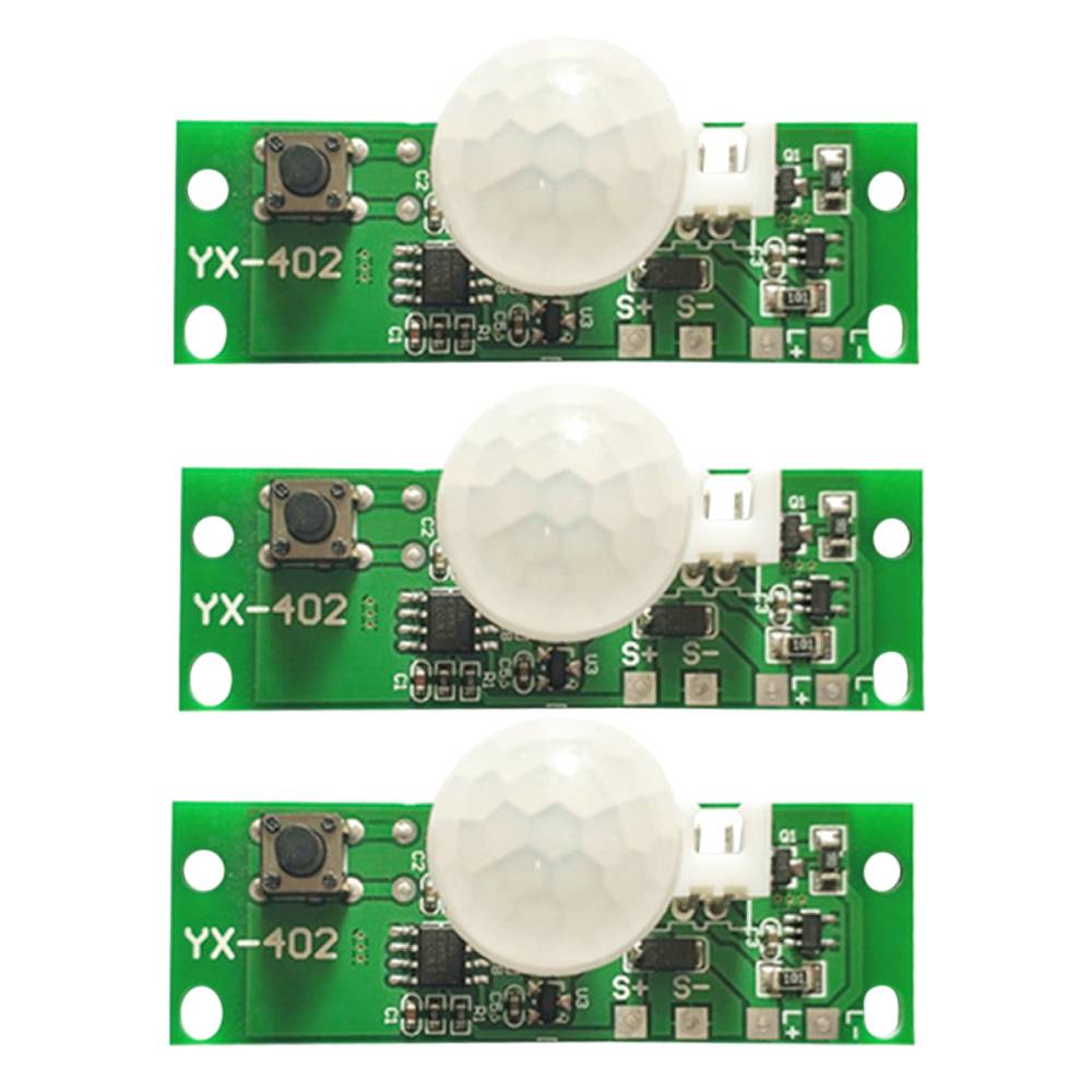 3.7V DIY Solar Lamp Board Control Sensor Night Light Module Controller Module Infrared Human Body Induction Solar Circuit Board
