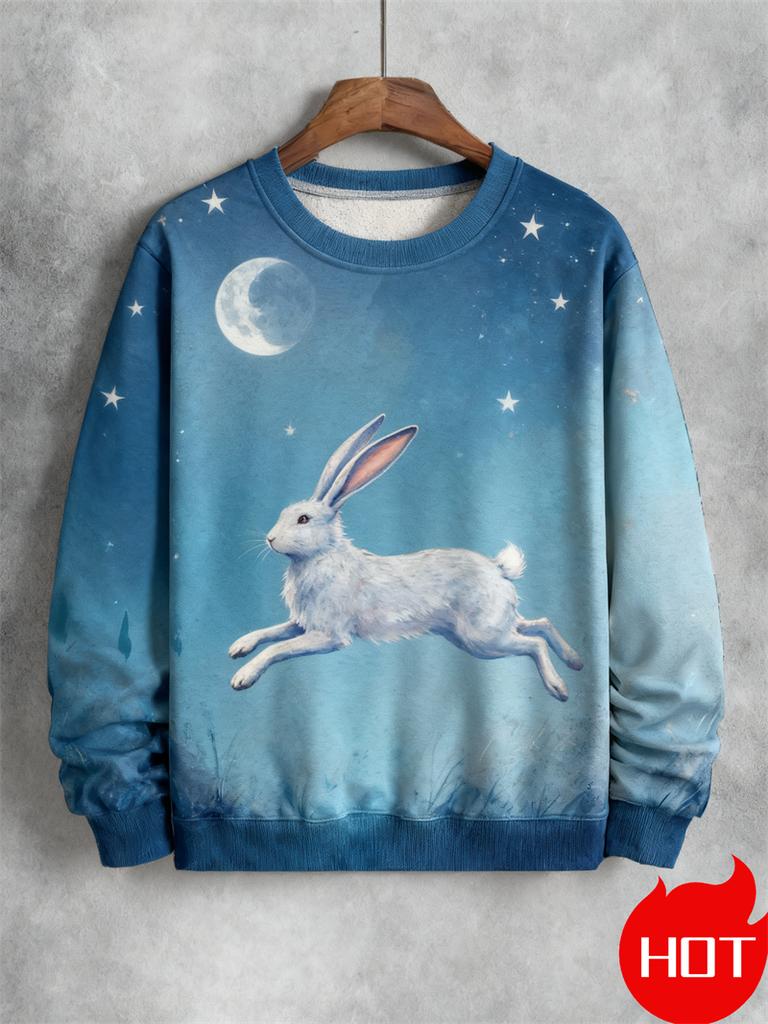 Spring Autumn Sweatshirt Pullover Women Casual Japanese Art Animal 3D Printed O Neck Long Sleeve Hoodies Unisex Pullovers