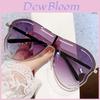 Geometric Metal Sunglasses With Uv400 Protection For Fashionable Outings And Parties