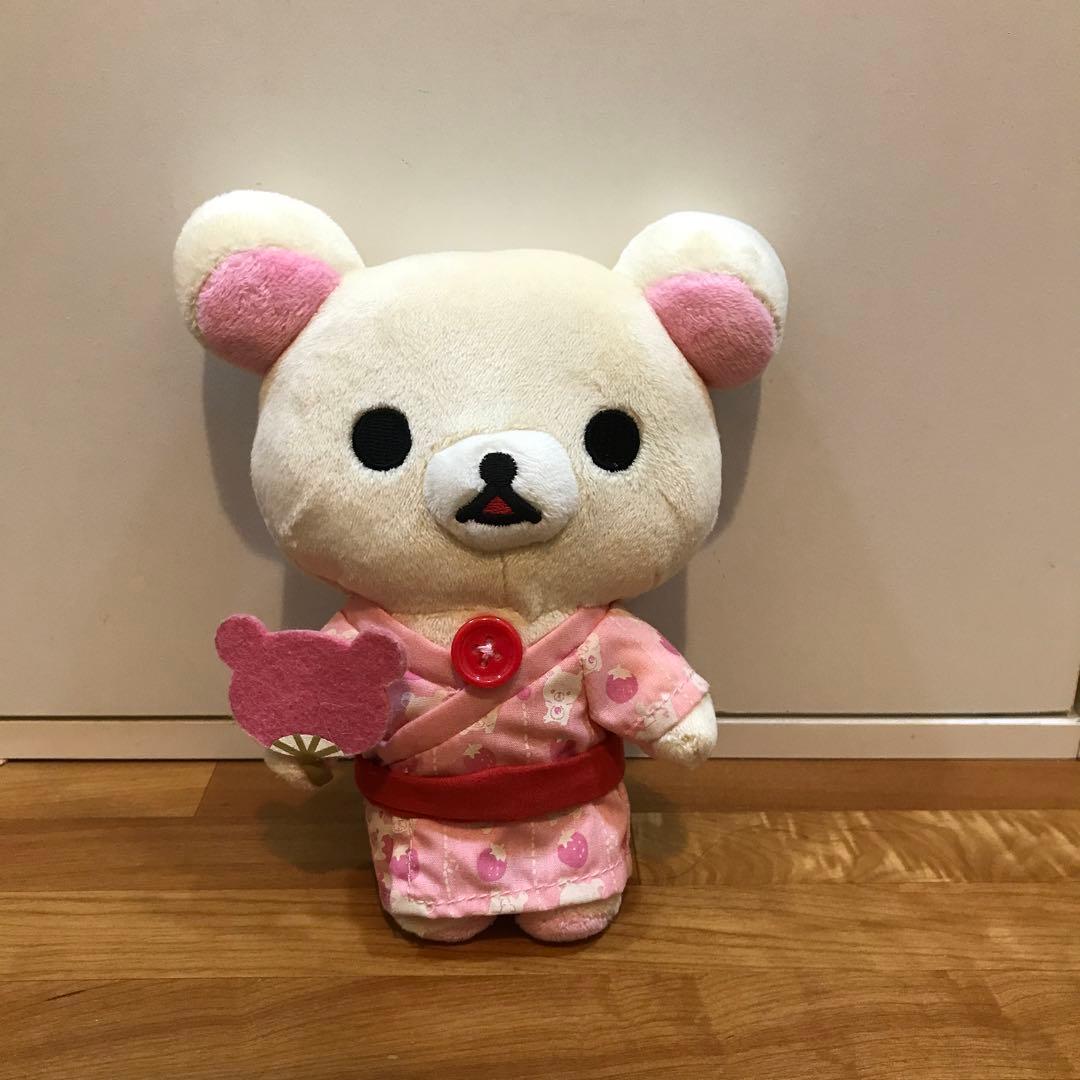 Rilakkuma Korilakkuma stuffed toy mascot yukata