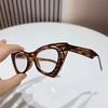 Ladies Cat Eye Reading Eyeglasses Unisex Women Men Anti Blue Light Computer Far-sight Glasses Finished Presbyopia Eyewear To+4.0