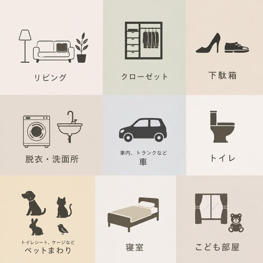 KUKAI CUBE Odor Eliminator and Sanitizer M Size Unscented Air Freshener Deodorizer for Closet Toilet Pets Passive No Power Required Made in Japan