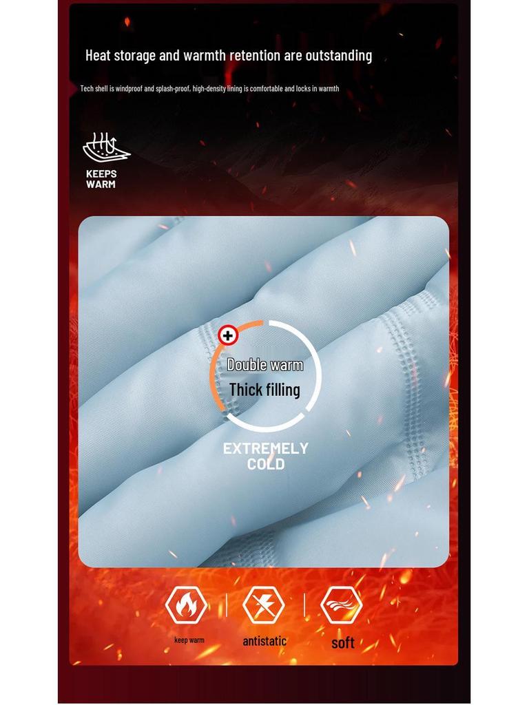 Unisex 2025 Winter Ski Jacket - Warm, Thick, Cotton-Integrated for Outdoor Sports, Customizable Logo