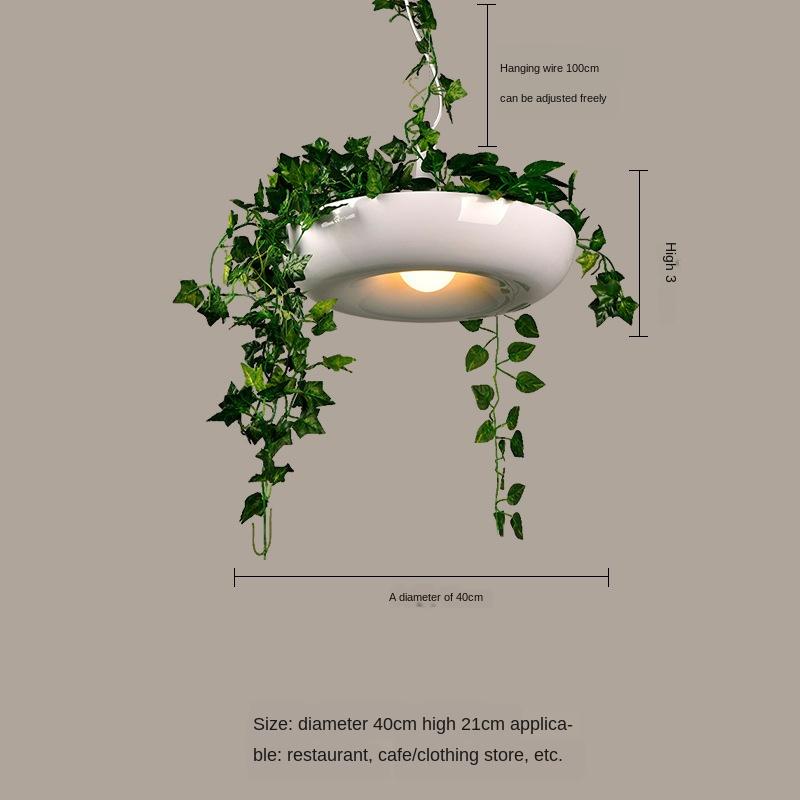 

Подвесные светильники Nordic Plant DIY Sky Garden Led Lamp Flower Pot Hanging Lamp Dining Room Restaurant Lighting Home Decor ZM1109 белый