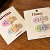 Jelly Cartoon Fish Hairclip Girly Taiyaki Side Clip Mini Kids Barrette  Hair Styling