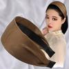 New Arrival French Headband with Wide High-end Hairband Cover White Hair and Decorate Hair Accessories Headbands for Women