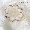 Anti-scald Embroidery Placemat Exquisite Plate Mat Lace Doilies Vintage Lace Coaster  Tea Party