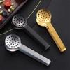 Portable Stainless Steel Tea Bag Squeezer Strainer Easy To Clean Teabag Tongs Bread Herb Kitchen Barbecue Gripper Lemon Slice
