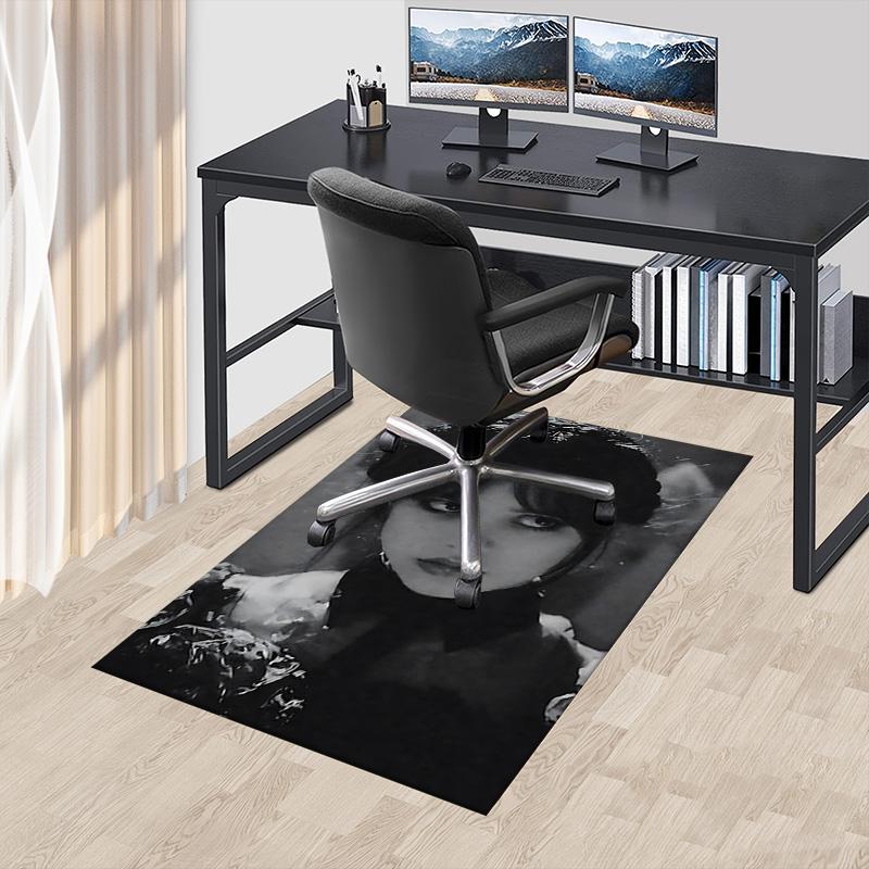 Dark Gothic Elegance Carpet For Playroom Bedroom Living Room Sofa Home Decorkids Game Area Rug Nonslip Floor Mat