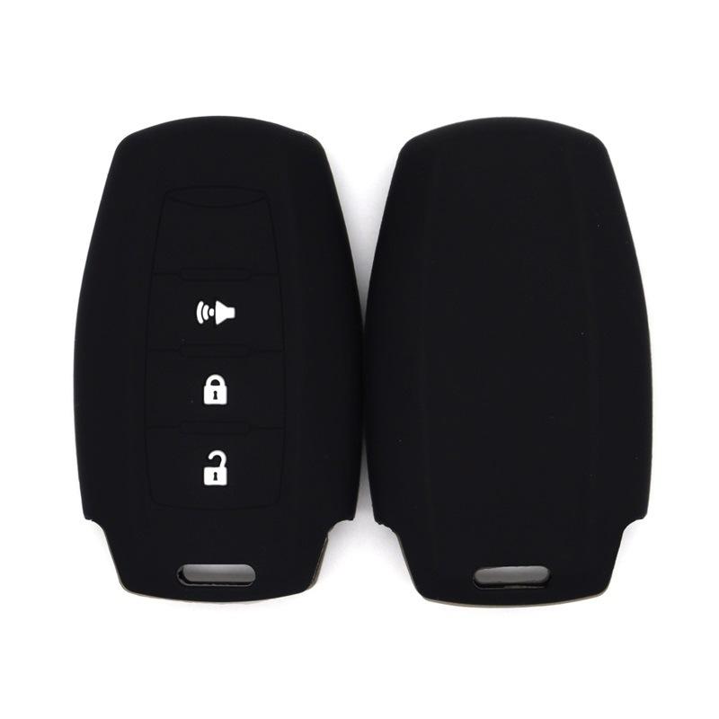 

Suitable for Great Wall Cannon King Kong Cannon Smart 3-button Silicone Key Protective Cover Multi-Color Ready in Stock чорний