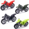 Militär-Motorrad Baustein Fahrzeugmodell Figuren Zubehör Soldaten WK2 Transporteinrichtung Polizei SWAT Spielzeug