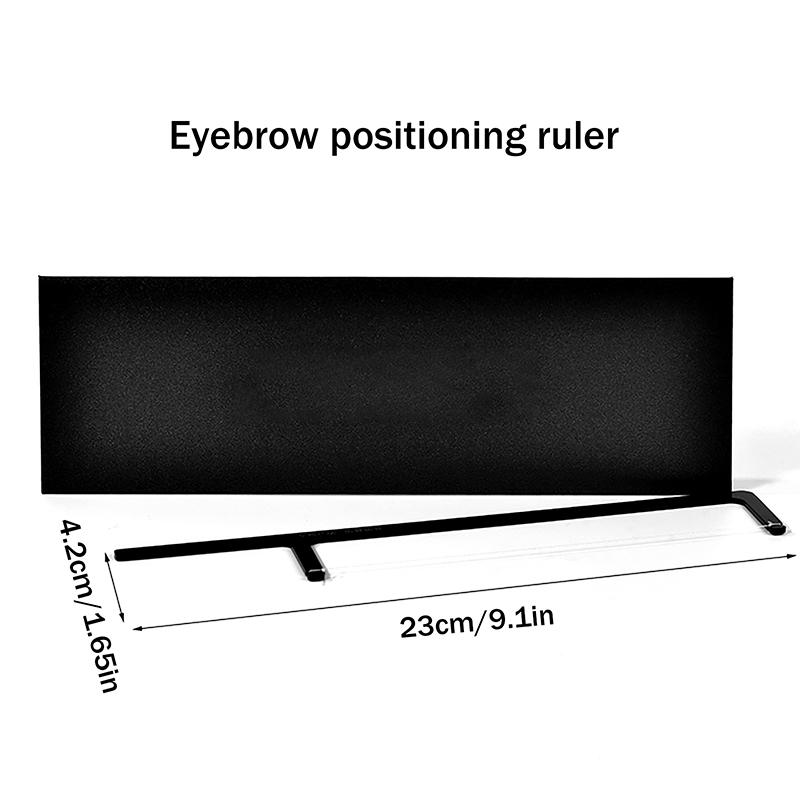 1Pcs Eyebrow Mapping Ruler Positioning Ruler Eyebrow Tattoo Line Drawing Auxiliary Tool Permanent Line Ruler Makeup Accessories