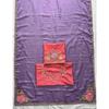 New Launch - Premium Rangoli Silk Wedding Saree with Embroidered Batta and Cutwork Border