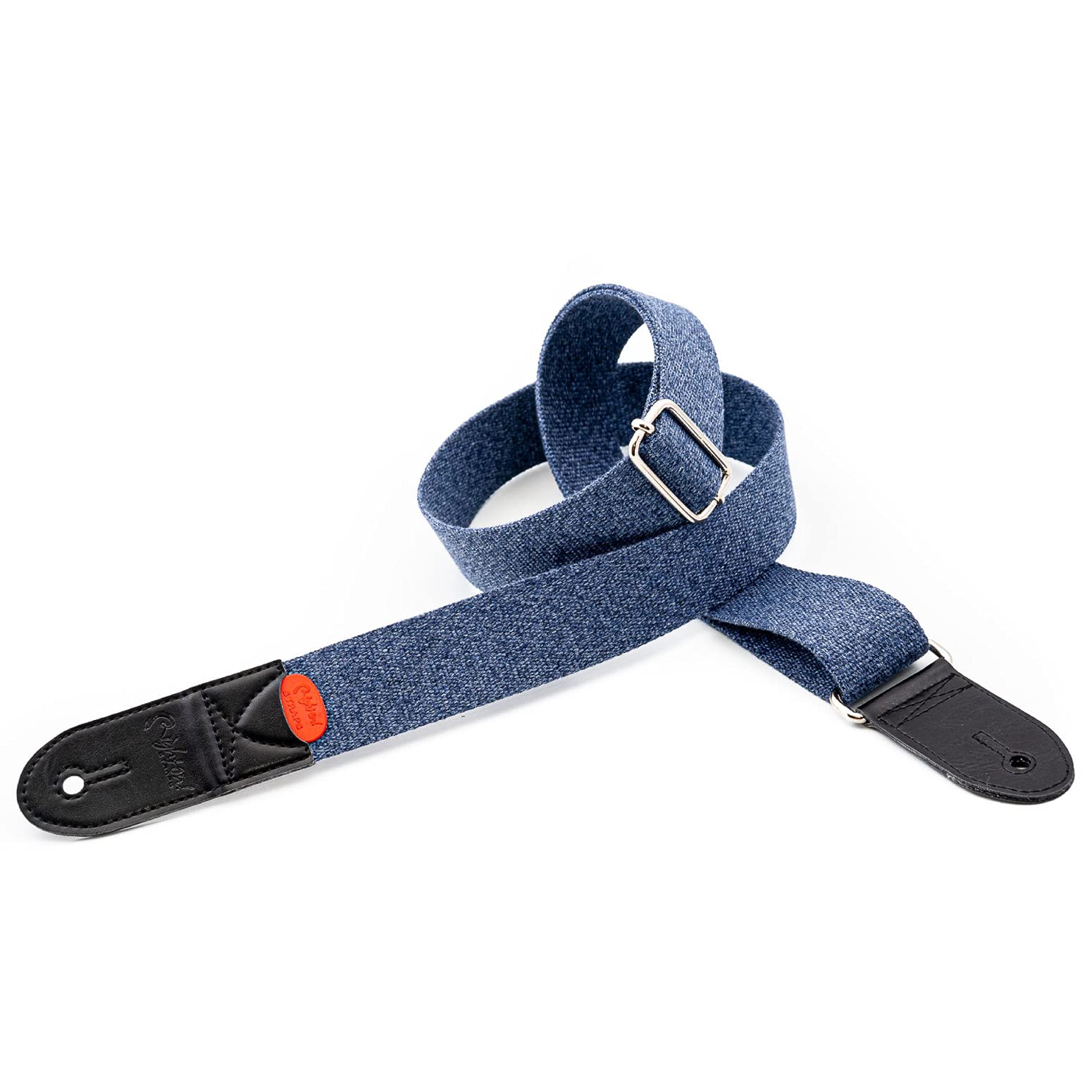 

STRAPS Guitar Width Length JEANS Blue RightOn! Strap, 4cm, 85-150cm, синий