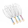 Stainless Steel Wire Head Massager Muscle Tension Relief Octopus Shaped Scalp Massager Scratch Tool Gua Sha Massager