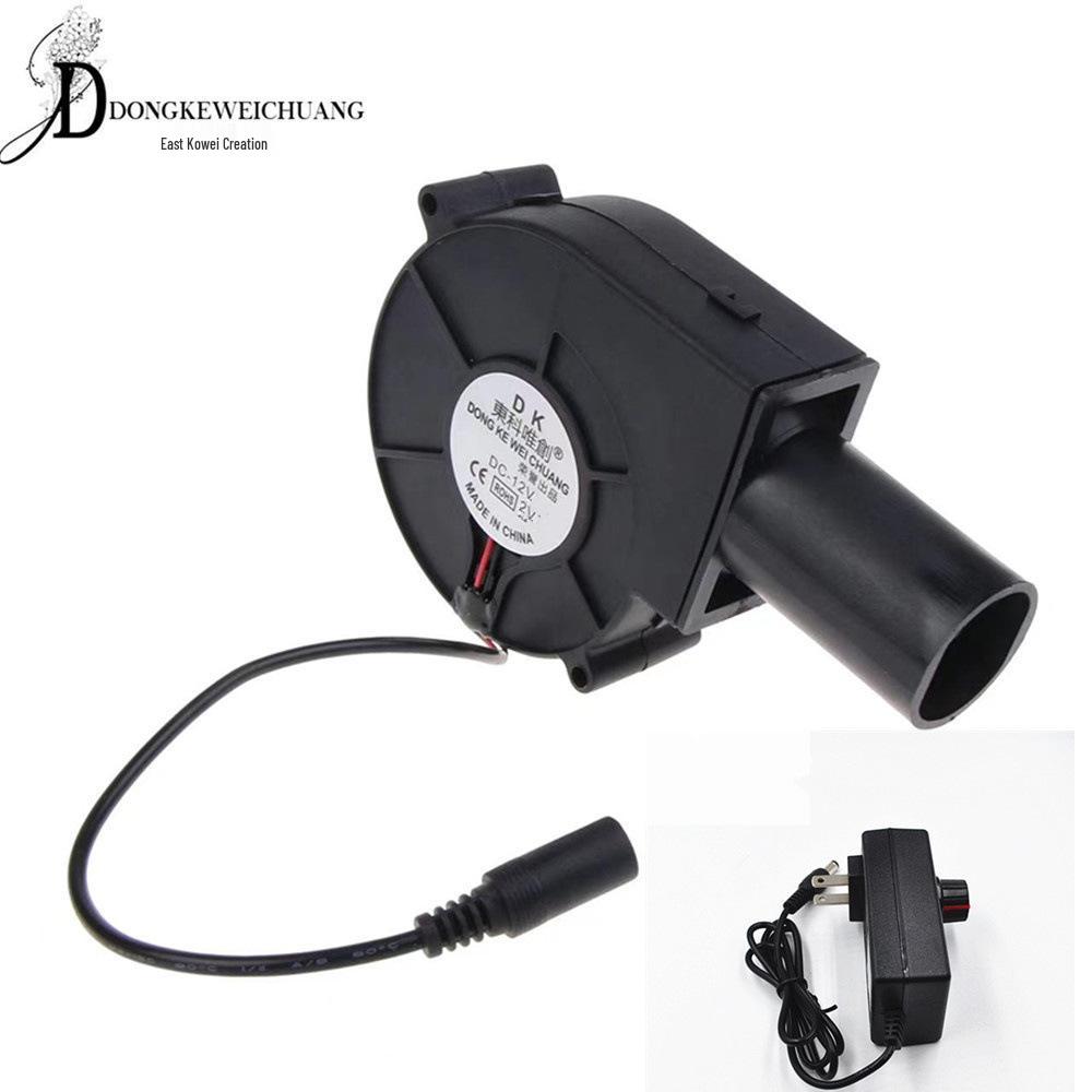 

7.5см 7530 Дров яна піч Вентилятор, Кругла головка труби, 110-240В.