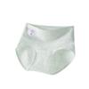 Ladies Spring and Autumn Cotton Breathable Antibacterial Wrapped Hip Extended Crotch High Waist Triangle Briefs