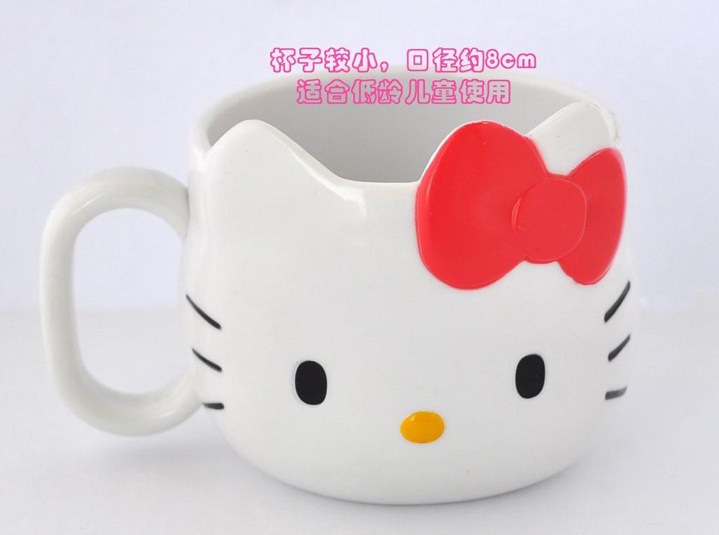 Skater Mug 240ml Hello Kitty Sanrio KD1 Die-Cut