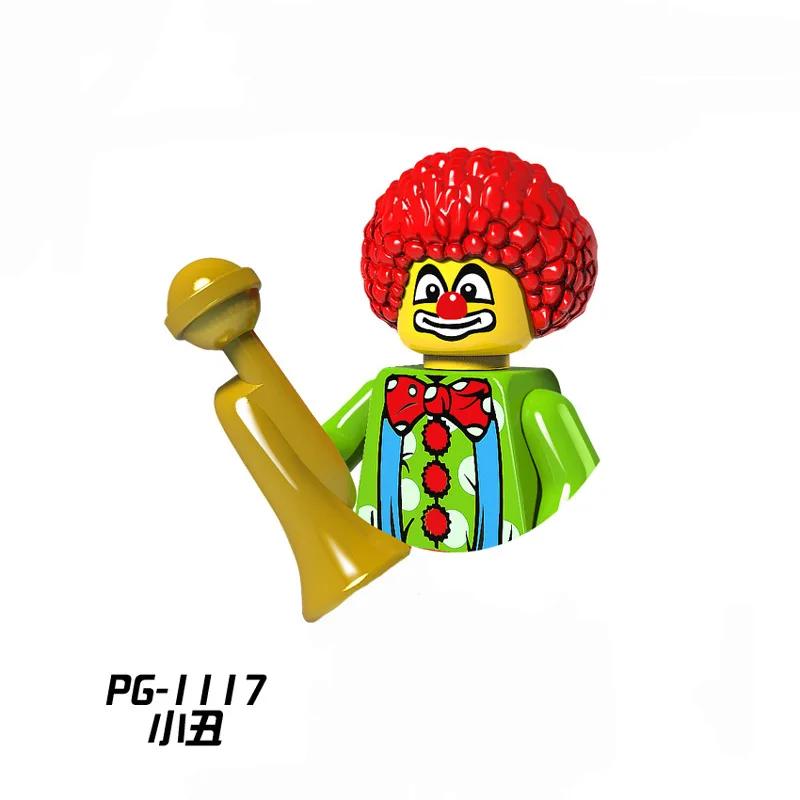 PG8141 Anime Cartoon Doll Building Blocks Kawaii Banana Man Shark Educational Toys Children's Home Gift Constructor Adventure