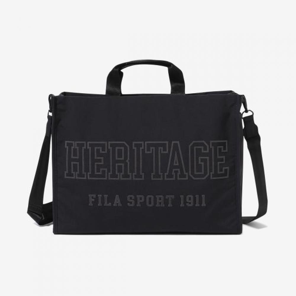 Fila Heritage Big Tote Bag blacks/FREE