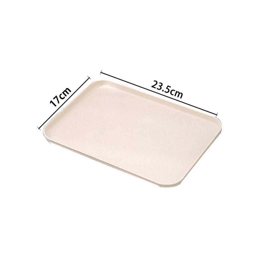 Thickened New Color Large Tray Creative Kindergarten Restaurant Tea Snack Tray Fruit Tray Fast Food Serving Tray