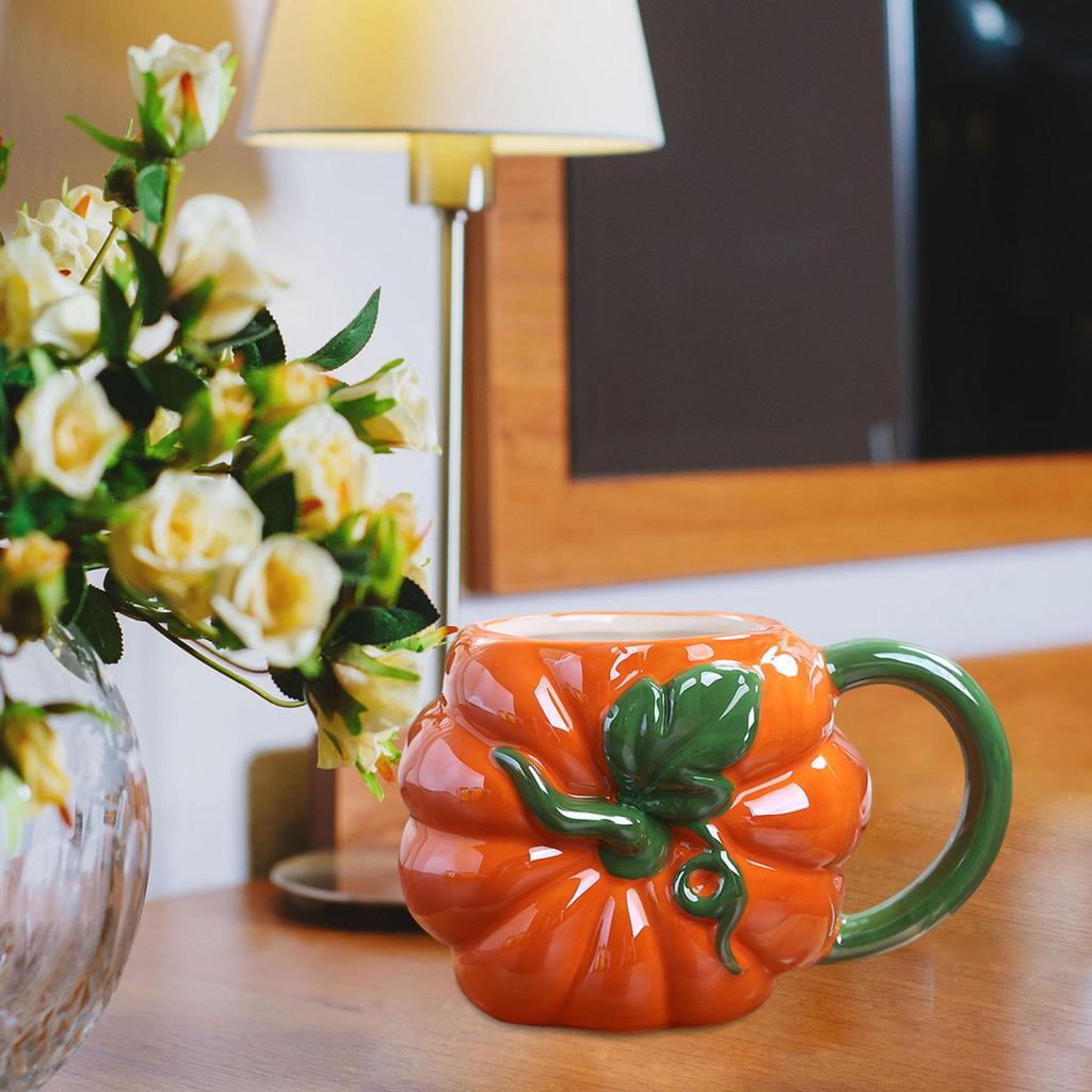 Cute Ceramic Coffee Mug Tableware Juice Dinnerware Milk Cups Porcelain Morning Cup for Kitchen Household Office Holidays
