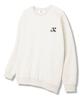 TI.GLAKE Serif Tee Sweatshirt Oatmeal [Fleece Lining]
