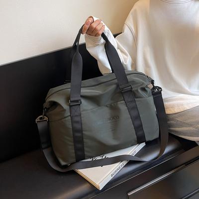 Light Casual Simple Luggage Storage Bag Unisex Large Capacity Fitness Bag Outdoor Portable Short-distance Travel Bag