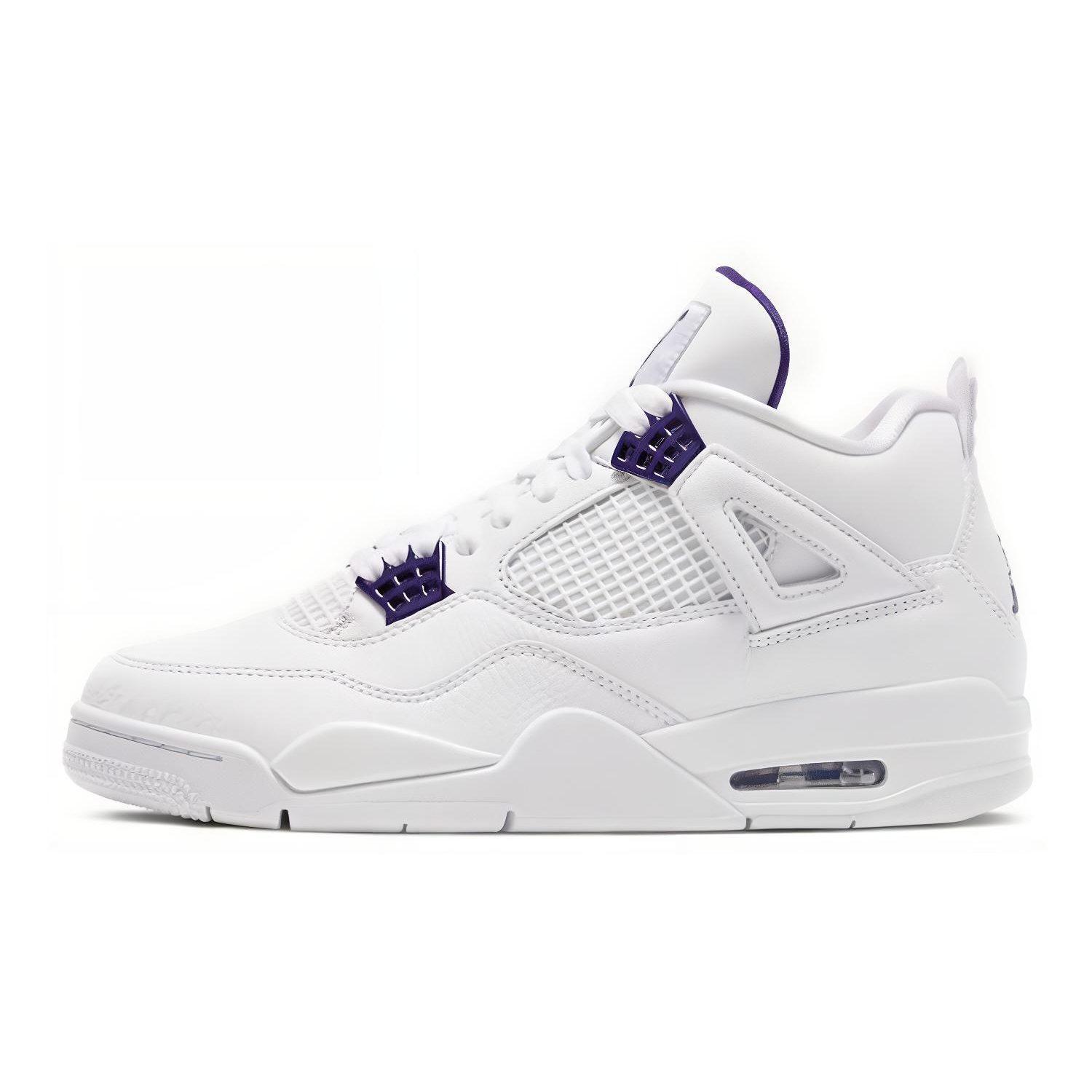 Air Jordan 4 Retro `Purple Metallic`