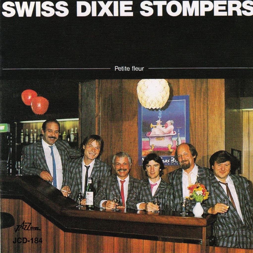 CD SWISS DIXIE STOMPERS - Petite Fleur JCD184 Jazzology 1986 US Jazz Used