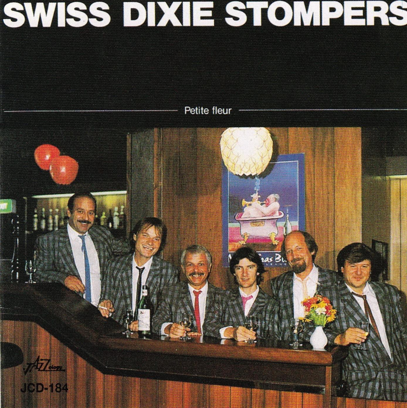 

CD SWISS DIXIE STOMPERS - Petite Fleur JCD184 Jazzology 1986 US Jazz Used